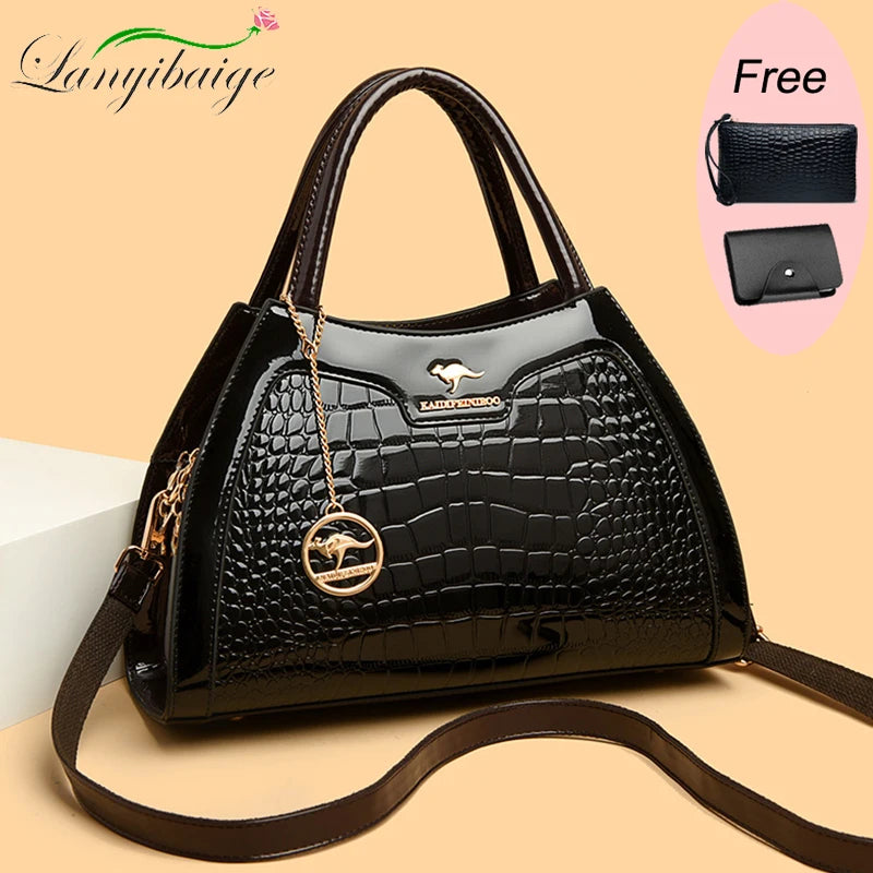 Women High Quality Soft Leather bag