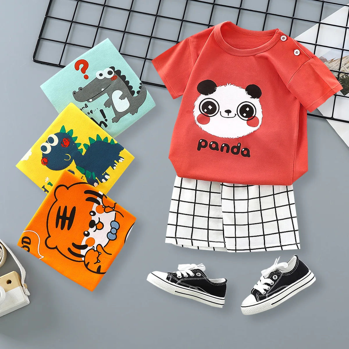 Kids Girls Summer Cotton Clothing